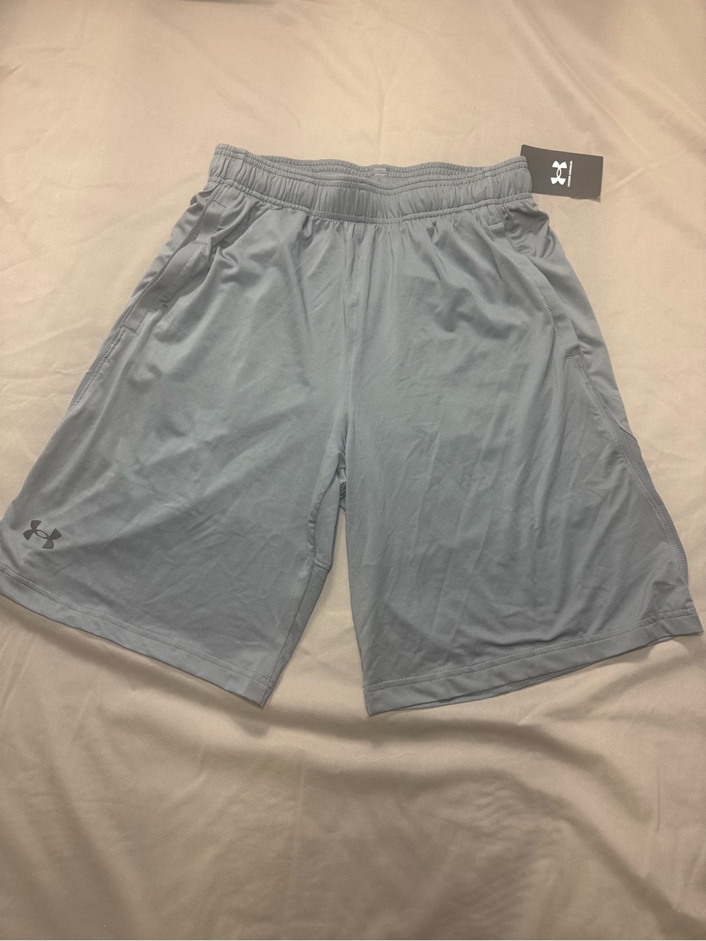 Under Armour Men’s Athletic Shorts — Sky Gray